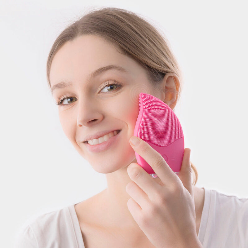 Massajador de Limpeza Facial Recarregável InnovaGoods